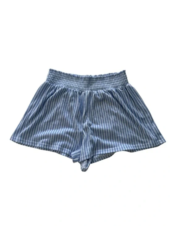 Laura Ashley Blue Striped Tank & Shorts Pajama Set - Picture 8 of 13